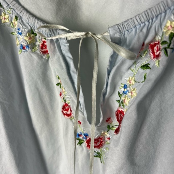 Vintage Victoria’s Secret Embroidered Boho Y2K top / cover up - Picture 5 of 9